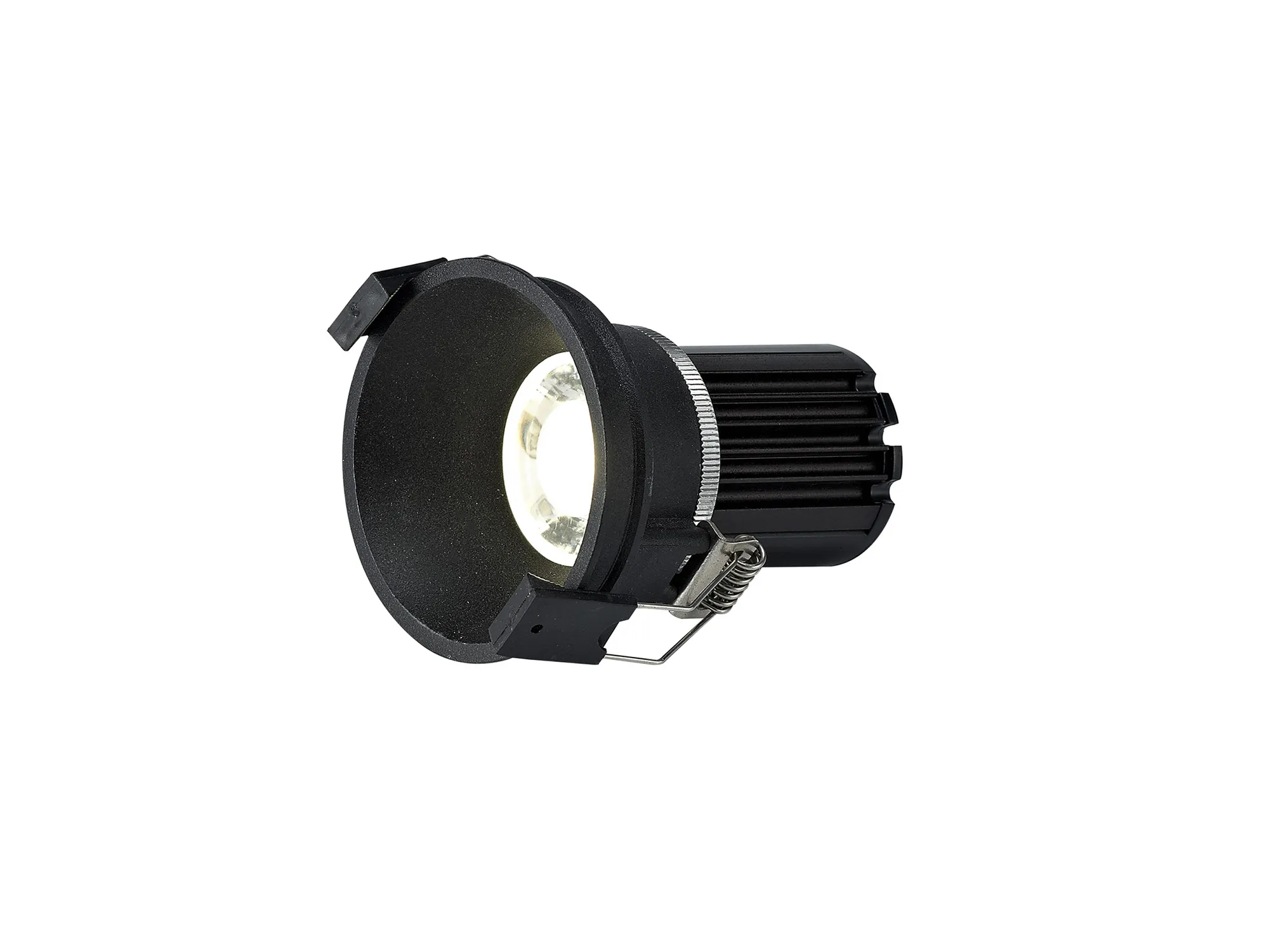 DM200889  Bania 10 Tridonic Powered 10W 2700K 750lm 12° CRI>90 LED Engine Black Fixed Recessed Spotlight, IP20